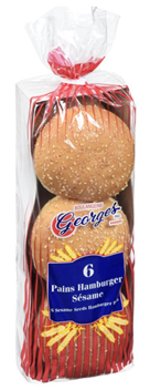 Pains hamburger sésame - Boulangerie Georges